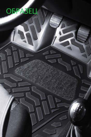 Комплект ковриков в салон Aileron 4 шт. (полиуретан, 3D с подпятником) Mazda CX-5 KE дорестайлинг (2011-2014)
