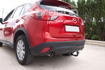 22 699 р. Фаркоп Aragon. (шар A) Mazda CX-5 KE дорестайлинг (2011-2014)  с доставкой в г. Калуга. Увеличить фотографию 4