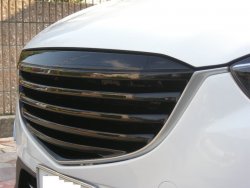 11 299 р. Решетка радиатора TOPLINE  Mazda CX-5  KE (2011-2017) (Неокрашенная)  с доставкой в г. Калуга. Увеличить фотографию 3