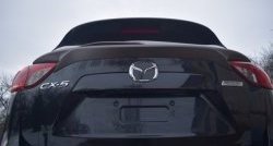 5 699 р. Лип спойлер CT Mazda CX-5 KE дорестайлинг (2011-2014) (Неокрашенный)  с доставкой в г. Калуга. Увеличить фотографию 7