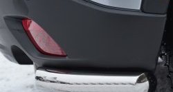 13 549 р. Защита заднего бампера (Ø63 мм уголки, нержавейка) Russtal  Mazda CX-5  KE (2011-2017)  с доставкой в г. Калуга. Увеличить фотографию 3