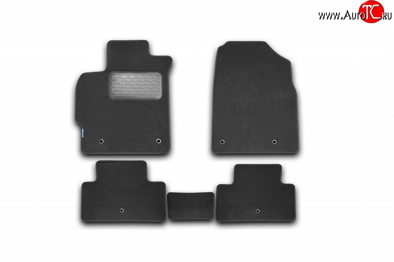 3 199 р. Комплект ковриков в салон (АКПП) Element 5 шт. (текстиль)  Mazda CX-7  ER (2010-2012)  с доставкой в г. Калуга