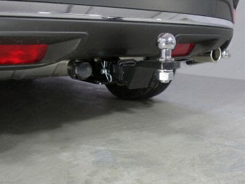 15 499 р. Фаркоп (тягово-сцепное устройство) TCC Mazda CX-9 TC дорестайлинг (2015-2024) (Оцинкованный, шар E)  с доставкой в г. Калуга. Увеличить фотографию 1