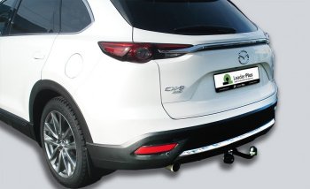 7 999 р. Фаркоп Лидер Плюс  Mazda CX-9  TC (2015-2024) (Без электропакета)  с доставкой в г. Калуга. Увеличить фотографию 3