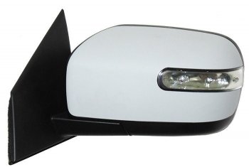 5 299 р. Боковое левое зеркало заднего вида SAT (складное, обогрев, поворот, 9 контактов) Mazda CX-9 TB дорестайлинг (2007-2009) (Неокрашенное)  с доставкой в г. Калуга. Увеличить фотографию 1