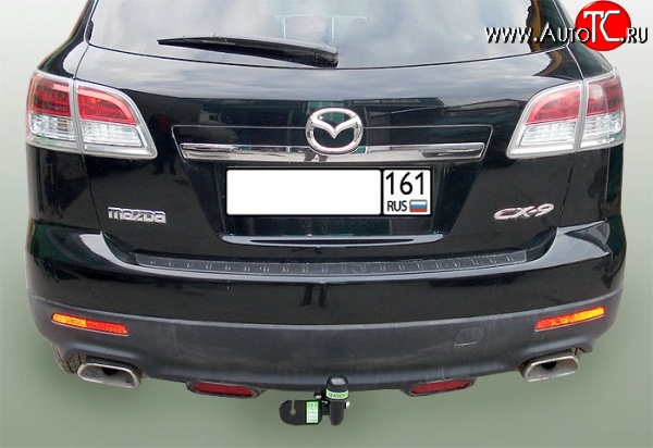 5 749 р. Фаркоп Лидер Плюс Mazda CX-9 TB дорестайлинг (2007-2009) (Без электропакета)  с доставкой в г. Калуга