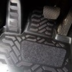 1 699 р. Коврики в салон Aileron 3D  Mazda CX-5  KF (2016-2024)  с доставкой в г. Калуга. Увеличить фотографию 2