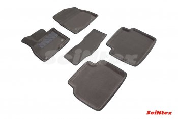 4 799 р. Комплект ворсовых ковриков в салон Seintex (3D)  Mazda 6  GJ (2012-2024) (Черный)  с доставкой в г. Калуга. Увеличить фотографию 4
