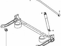 929 р. Полиуретановый сайлентблок тяги Панара задней подвески Точка Опоры Mazda MPV LW дорестайлинг (1999-2002)  с доставкой в г. Калуга. Увеличить фотографию 2