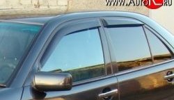 3 299 р. Комплект дефлекторов окон (ветровиков) 4 шт. Novline Mercedes-Benz E-Class W210 дорестайлинг седан (1996-1999)  с доставкой в г. Калуга. Увеличить фотографию 1