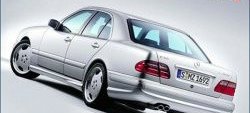 8 149 р. Пороги накладки AMG E55 Mercedes-Benz E-Class W210 дорестайлинг седан (1996-1999) (Неокрашенные)  с доставкой в г. Калуга. Увеличить фотографию 2