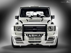 19 999 р. Передний бампер G55 ASMA DESIGN Mercedes-Benz G class W463 5 дв. дорестайлинг (1989-1994) (Неокрашенный)  с доставкой в г. Калуга. Увеличить фотографию 2