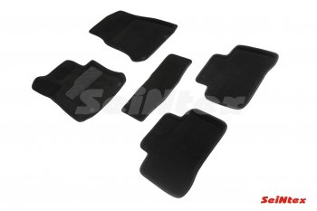Комплект ворсовых 3D ковриков в салон Seintex Mercedes-Benz GLC class X253 (2015-2024)