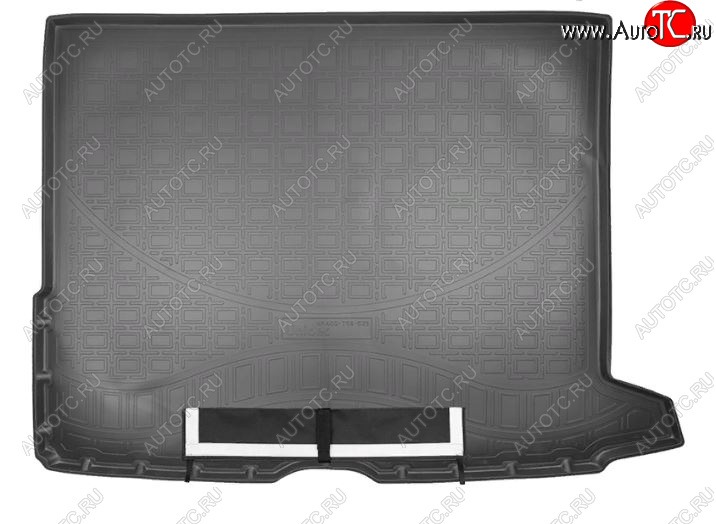 3 099 р. Коврик багажника Norplast Unidec  Mercedes-Benz GLC class  X253 (2015-2024) (Черный, с погрузочным ковриком (фартуком))  с доставкой в г. Калуга