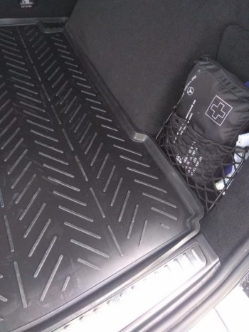 1 499 р. Коврик в багажник Aileron  Mercedes-Benz GLE class  C292 (2015-2024)  с доставкой в г. Калуга. Увеличить фотографию 2