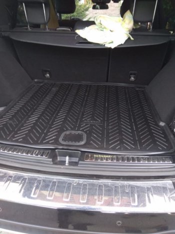 1 499 р. Коврик в багажник Aileron  Mercedes-Benz GLE class  C292 (2015-2024)  с доставкой в г. Калуга. Увеличить фотографию 3