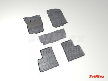 5 999 р. Износостойкие резиновые коврики в салон Сетка Seintex  Mercedes-Benz GLC class  C253 (2016-2024)  с доставкой в г. Калуга. Увеличить фотографию 1