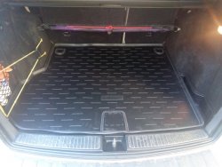 1 159 р. Коврик в багажник SD Aileron Mercedes-Benz GLK class X204 рестайлинг (2012-2015)  с доставкой в г. Калуга. Увеличить фотографию 1