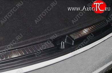 7 449 р. Металлический порожек в багажник автомобиля (рестайлинг) СТ Mercedes-Benz GLK class X204 рестайлинг (2012-2015)  с доставкой в г. Калуга