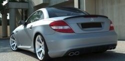 12 049 р. Пороги накладки AMG Style Mercedes-Benz SLK class R171 (2004-2010) (Неокрашенные)  с доставкой в г. Калуга. Увеличить фотографию 2