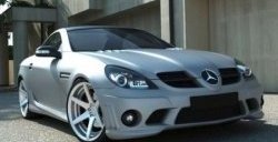 12 049 р. Пороги накладки AMG Style Mercedes-Benz SLK class R171 (2004-2010) (Неокрашенные)  с доставкой в г. Калуга. Увеличить фотографию 3