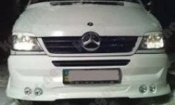 1 649 р. Реснички на фары CT  Mercedes-Benz Sprinter ( W901,  W905) (1995-2006) (Неокрашенные)  с доставкой в г. Калуга. Увеличить фотографию 2