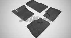 Износостойкие коврики в салон с рисунком Сетка SeiNtex Premium 4 шт. (резина) Mercedes-Benz ML class W163 дорестайлинг (1997-2001)