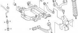 599 р. Полиуретановая втулка стабилизатора задней подвески Точка Опоры  Mercedes-Benz ML class  W163 (1997-2001)  с доставкой в г. Калуга. Увеличить фотографию 2