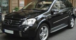 8 449 р. Накладки на колёсные арки CT Mercedes-Benz ML class W164 дорестайлинг (2005-2008) (Неокрашенные)  с доставкой в г. Калуга. Увеличить фотографию 3