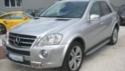 8 449 р. Накладки на колёсные арки CT Mercedes-Benz ML class W164 дорестайлинг (2005-2008) (Неокрашенные)  с доставкой в г. Калуга. Увеличить фотографию 12