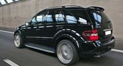 8 449 р. Накладки на колёсные арки CT Mercedes-Benz ML class W164 дорестайлинг (2005-2008) (Неокрашенные)  с доставкой в г. Калуга. Увеличить фотографию 5