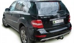 64 999 р. Фаркоп Лидер Плюс. Mercedes-Benz ML class W164 дорестайлинг (2005-2008) (Без электропакета)  с доставкой в г. Калуга. Увеличить фотографию 2