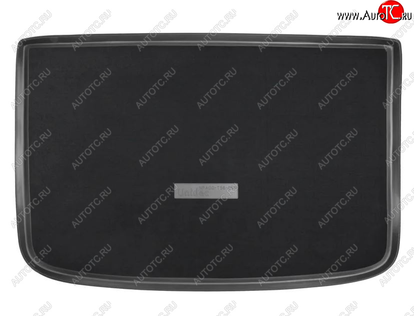 2 789 р. Комбинированый коврик багажника Unidec  Mercedes-Benz A class  W176 (2012-2015) (Черный)  с доставкой в г. Калуга