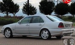 11 399 р. Задний бампер AMG Mercedes-Benz C-Class W202 дорестайлинг седан (1993-1997) (Неокрашенный)  с доставкой в г. Калуга. Увеличить фотографию 2