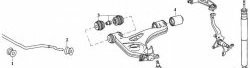 459 р. Полиуретановая втулка стабилизатора передней подвески Точка Опоры (23,2 мм) Mercedes-Benz C-Class W202 рестайлинг седан (1997-2001)  с доставкой в г. Калуга. Увеличить фотографию 2