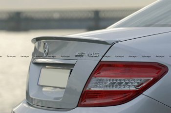 3 399 р. Лип спойлер АВТОКРАТ AMG  Mercedes-Benz C-Class  W204 (2007-2015) (Неокрашенный)  с доставкой в г. Калуга. Увеличить фотографию 3