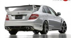 12 599 р. Пороги накладки WALD  Mercedes-Benz C-Class  W204 (2007-2011) дорестайлинг седан (Неокрашенные)  с доставкой в г. Калуга. Увеличить фотографию 2