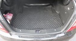 1 599 р. Коврик в багажник Element (полиуретан)  Mercedes-Benz C-Class  W204 (2007-2015)  с доставкой в г. Калуга. Увеличить фотографию 1