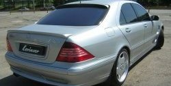Козырёк на заднее лобовое стекло Lorinser Mercedes-Benz (Мерседес-Бенс) E-Class (е-класс)  W211 (2002-2009) W211 дорестайлинг седан, рестайлинг седан