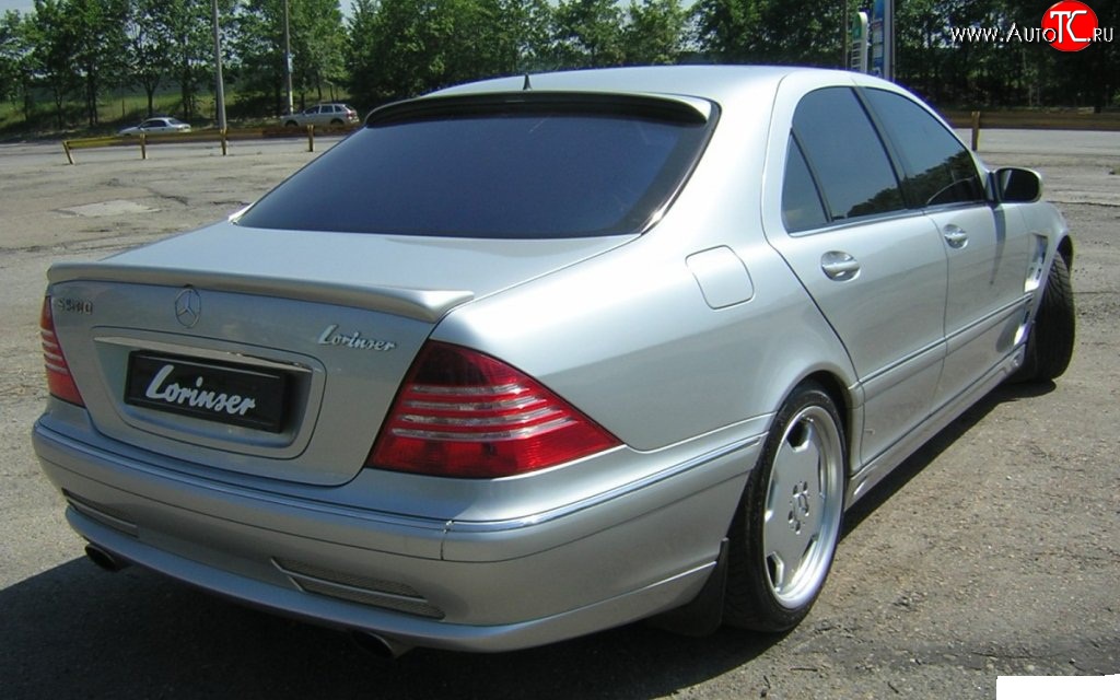 1 549 р. Козырёк на заднее лобовое стекло Lorinser  Mercedes-Benz E-Class  W211 (2002-2009)  с доставкой в г. Калуга