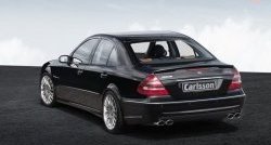 Накладка Carlsson на задний бампер Mercedes-Benz E-Class W211 рестайлинг седан (2006-2009)