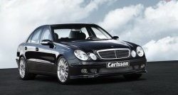 9 799 р. Пороги накладки Carlsson Mercedes-Benz E-Class W211 дорестайлинг седан (2002-2006) (Неокрашенные)  с доставкой в г. Калуга. Увеличить фотографию 5