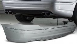42 399 р. Задний бампер AMG Style Mercedes-Benz E-Class W211 рестайлинг седан (2006-2009) (Неокрашенный)  с доставкой в г. Калуга. Увеличить фотографию 1