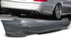 39 949 р. Задний бампер E63 Style Mercedes-Benz E-Class W211 рестайлинг седан (2006-2009) (Неокрашенный)  с доставкой в г. Калуга. Увеличить фотографию 1
