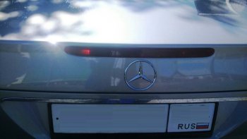 4 699 р. Стоп-сигнал в крышку багажника TYC  Mercedes-Benz E-Class  W211 (2002-2006)  с доставкой в г. Калуга. Увеличить фотографию 1