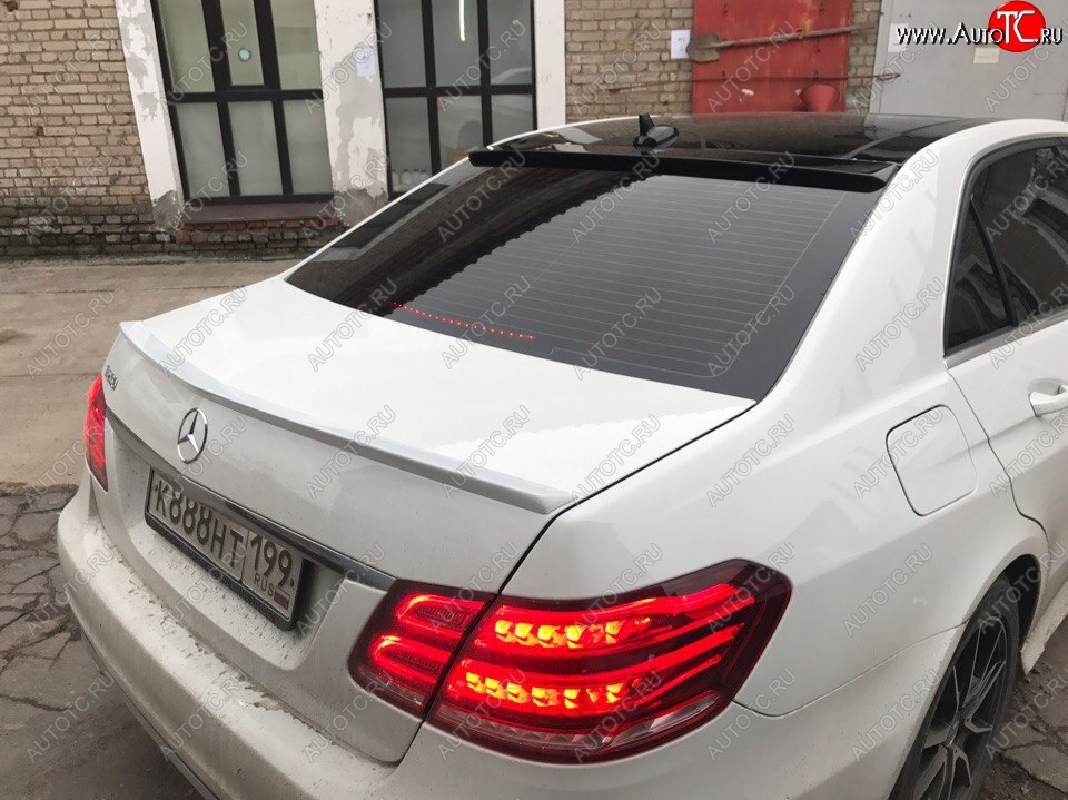 2 799 р. Козырек на заднее стекло АВТОКРАТ  Mercedes-Benz E-Class  W212 (2009-2017) (Неокрашенный)  с доставкой в г. Калуга