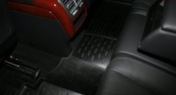 3 799 р. Комплект ковриков в салон Element 4 шт. (полиуретан)  Mercedes-Benz S class  W221 (2006-2013)  с доставкой в г. Калуга. Увеличить фотографию 2