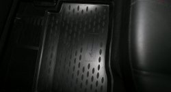 3 799 р. Комплект ковриков в салон Element 4 шт. (полиуретан)  Mercedes-Benz S class  W221 (2006-2013)  с доставкой в г. Калуга. Увеличить фотографию 3