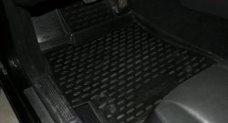 3 799 р. Комплект ковриков в салон Element 4 шт. (полиуретан)  Mercedes-Benz S class  W221 (2006-2013)  с доставкой в г. Калуга. Увеличить фотографию 5