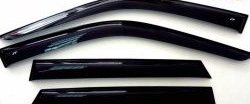1 849 р. Комплект дефлекторов окон универсал (4 дв.) SkyLine Mercedes-Benz B-Class W245/T245 хэтчбэк (2005-2011)  с доставкой в г. Калуга. Увеличить фотографию 1